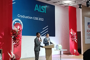ALSI разыграла ценные призы среди выпускников со степенью MBA, DBA 2022 в AlmaU